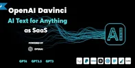 OpenAI Davinci - AI Writing Assistant and Content Creator as SaaS.webp